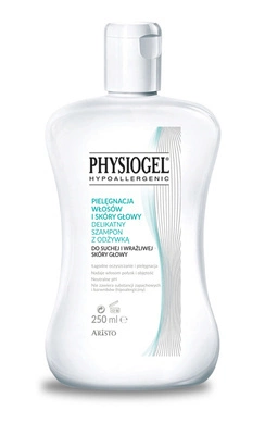 Physiogel - Szampon Hipoalergiczny z Odżywką 2w1 do Suchej i Wrażliwej Skóry Głowy 250ml