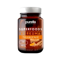 Purella Superfoods kurkuma trawienie 60 kapsułek