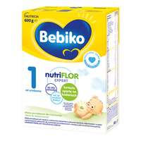 Bebiko 1 Mleko początkowe dla niemowląt od urodzenia 600g
