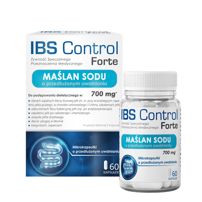 IBS-Control MAŚLAN SODU KWAS MASŁOWY JELITA 60 kapsułek