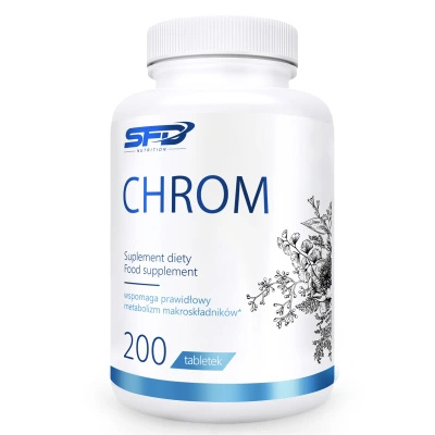 SFD chrom POZIOM GLUKOZY WE KRWI 200 tabletek