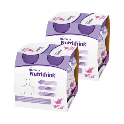 Nutridrink o smaku owoce leśne ZESTAW 8 x 125 ml