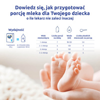 BEBIKO NUTRIflor Expert 1 mleko początkowe dla niemowląt od urodzenia ZESTAW 6 x 550 g
