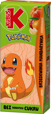 Kubuś Pokemon sok brzoskwinia mandarynka 200 ml
