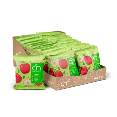 Crispy Natural Suszone Chipsy z jabłek ZESTAW 24 x 18 g