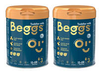 Beggs 3 mleko dla juniora po 1 roku życia ZESTAW 2 x 800 g + TORBA GRATIS