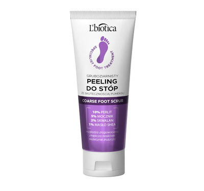 L'biotica Gruboziarnisty peeling-pumeks do stóp 75ml