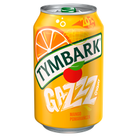 Tymbark Gazzzowany Napój gazowany mango pomarańcza w puszce 330 ml