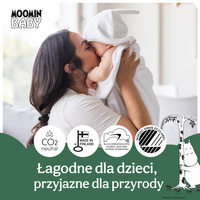 Moomin Baby 6 Maxi 12-24 kg (51 szt), eko pieluszki