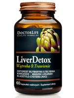DOCTOR LIFE Liver Detox ochrona wątroby i trawienie 60 kapsułek