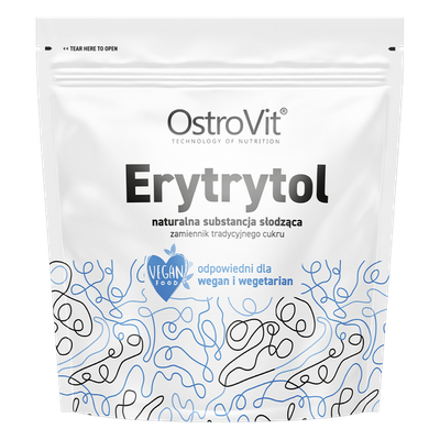 OstroVit Erytrytol zdrowy zamiennik cukru 0 kcal fit 1kg 