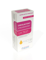Pink test owulacyjny 5 sztuk + test ciążowy strumieniowy i płytkowy 3 opakowania + zestaw do monitorowania płodności GRATIS!