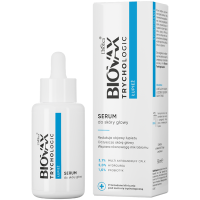 BIOVAX Trychologic Serum do skóry głowy ŁUPIEŻ, OCZYSZCZANIE SKÓRY GŁOWY 50 ml