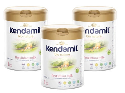 Kendamil Nature 1 HMO+ mleko organiczne bez oleju rybiego ZESTAW 3 x 800 g