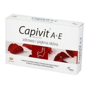 Capivit A + E Forte System Zdrowa i piękna skóra 30kap