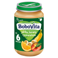 BoboVita  Jabłka, banany i pomarańcze deserek po 6. miesiącu 190g