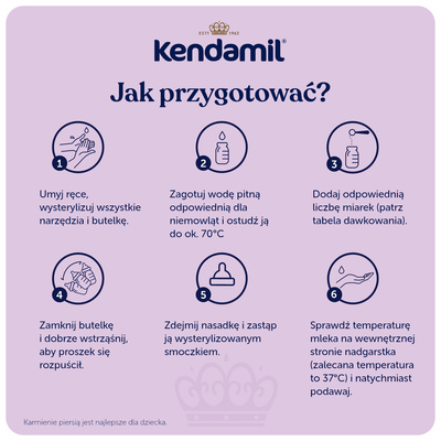 Kendamil Premium Box 3 od 1 roku życia 600 g + PRÓBKA PIELUCHY MOOMIN GRATIS!