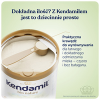 Kendamil Nature 1 HMO+ mleko organiczne bez oleju rybiego 800 g