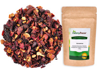 Zestaw świąteczny dla pracownika DLA NIEJ wafelek, żel i herbata + opakowanie prezentowe