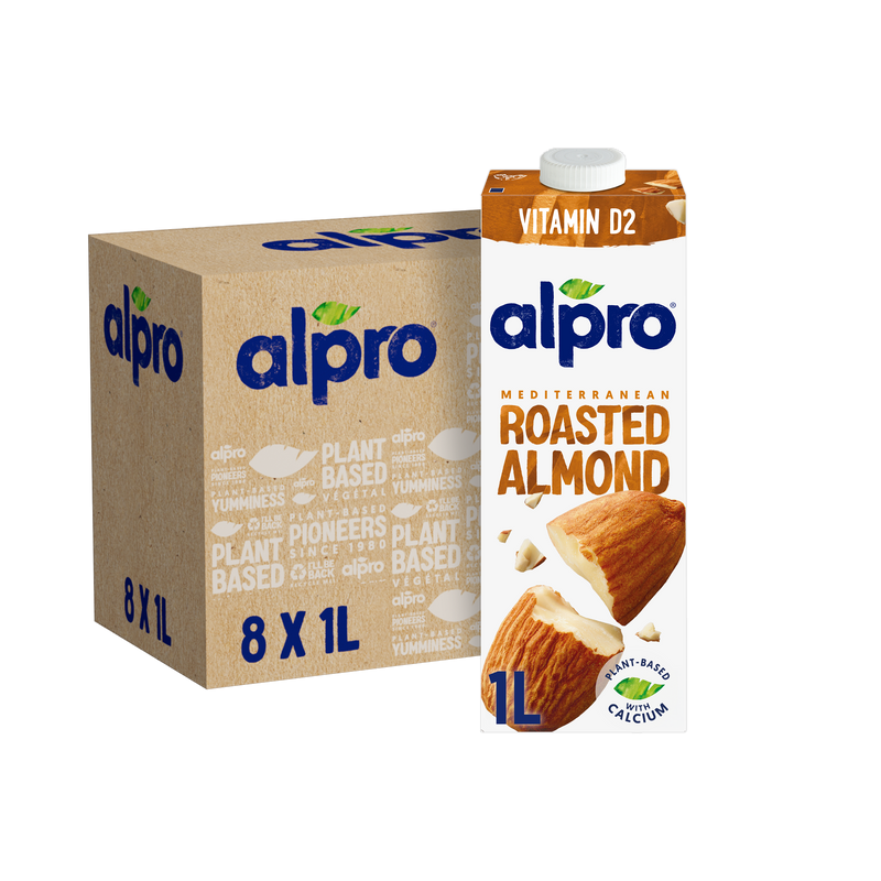 Alpro Napój migdałowy 8x1L