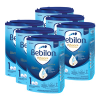 Bebilon 1 Advance Pronutra BIOTIK 800 mleko początkowe od urodzenia ZESTAW 6 x 800 g