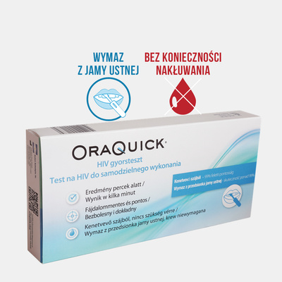 Oraquick domowy test do wykrywania wirusa HIV 1szt.