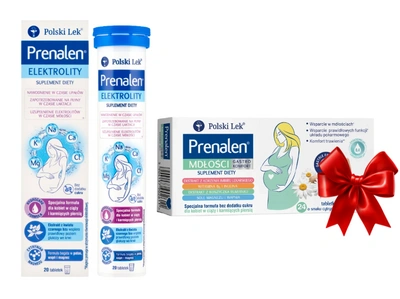 Prenalen Elektrolity dla kobiet w ciąży i karmiących bez dodatku cukru 20 tabletek + GRATIS!