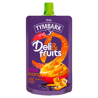 Tymbark Deli&Fruits Mus wieloowocowy chia mango 170 g