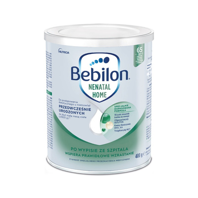 Bebilon Nenatal Home Żywność specjalnego przeznaczenia medycznego 400 g