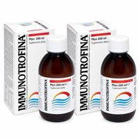 Immunotrofina syrop na gardło, odporność, witamina B ZESTAW 2 x 200 ml
