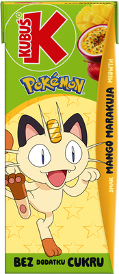 Kubuś Pokemon sok mango marakuja 200 ml