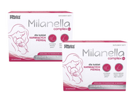Milanella Complex ZN dla kobiet karmiących piersią ZMNIEJSZA TKLIWOŚĆ ZESTAW 2 x 30 kapsułek