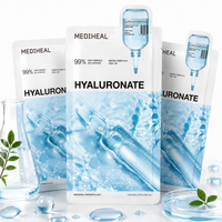 Mediheal hyaluronate essential głęboko nawilżająca maska w płachcie z kwasem hialuronowym 3 sztuki