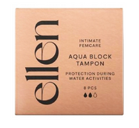 Ellen sport tampon Aqua Block tampony na basen 8 sztuk