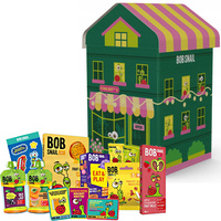 Bob Snail domek ze zdrowymi przekąskami i zabawką KOLOR LOSOWY 1 sztuka 
