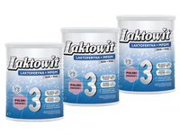 Laktowit 3 LAKTOFERYNA+MFGM powyżej 1. roku ZESTAW 3 x 850 g
