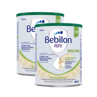 Bebilon pepti RICE PRO żywność specjalnego przeznaczenia medycznego ZESTAW 2 x 400 g