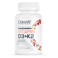 OstroVit witamina D3 + K2 90 tabletek