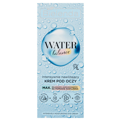 Bielenda water balance intensywnie nawilżający krem pod oczy 15ml