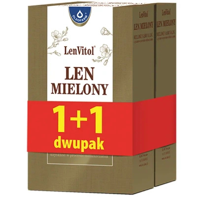 Oleofarm LenVitol Len mielony 2x200 g