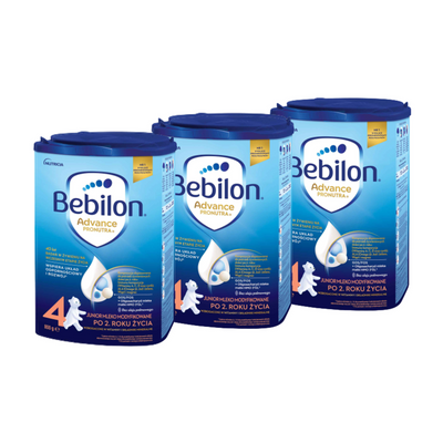 Bebilon 4 Advance Pronutra Junior formuła na bazie mleka po 2. roku życia ZESTAW 3 x 800 g
