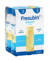 Fresubin® Energy Drink, smak waniliowy, ZESTAW 24 x 200 ml. Żywność specjalnego przeznaczenia medycznego. Dieta na Start