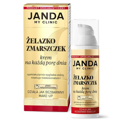 Janda krem Żelazko zmarszczek do twarzy LIFTING, ROZŚWIETLENIE 30 ml