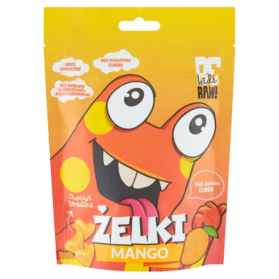 Be Raw! Kids żelki mango 35 g