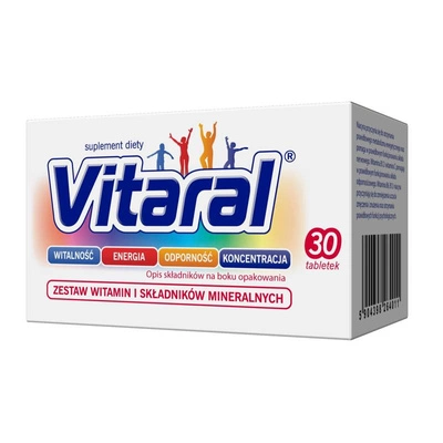 Vitaral Kompleks witamin i minerałów 30tab