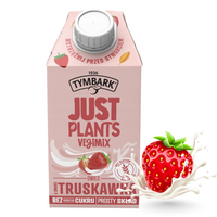 Tymbark Just Plants Napój roślinny vegimix truskawka 500 ml