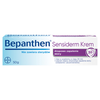 Bepanthen Sensiderm Krem ŁAGODZI AZS, EGZEMA 50 g 