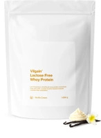 Vilgain Lactose Free Whey Protein ⁠wysokiej jakości białko bez laktozy słodzone stewią KREM WANILIOWY 1000 g