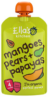 Ella's Kitchen BIO deserek mango, gruszka i papaja 120 g