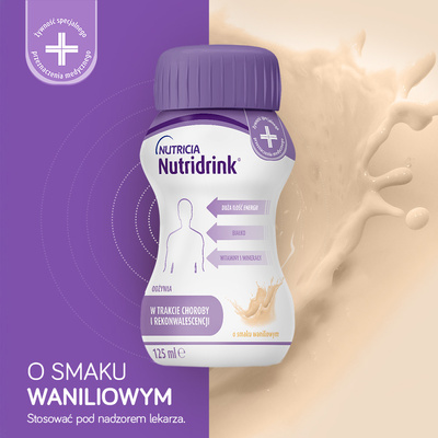 Nutridrink o smaku waniliowym 4 x 125 ml 